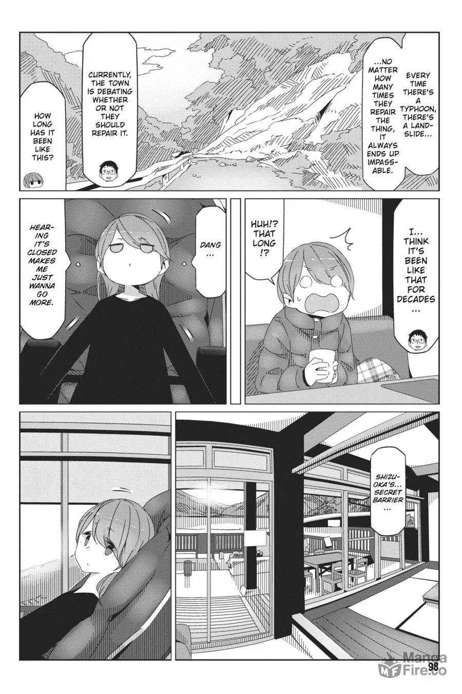 Read Laid-Back Camp chapter 38 image 17 on Lezhin