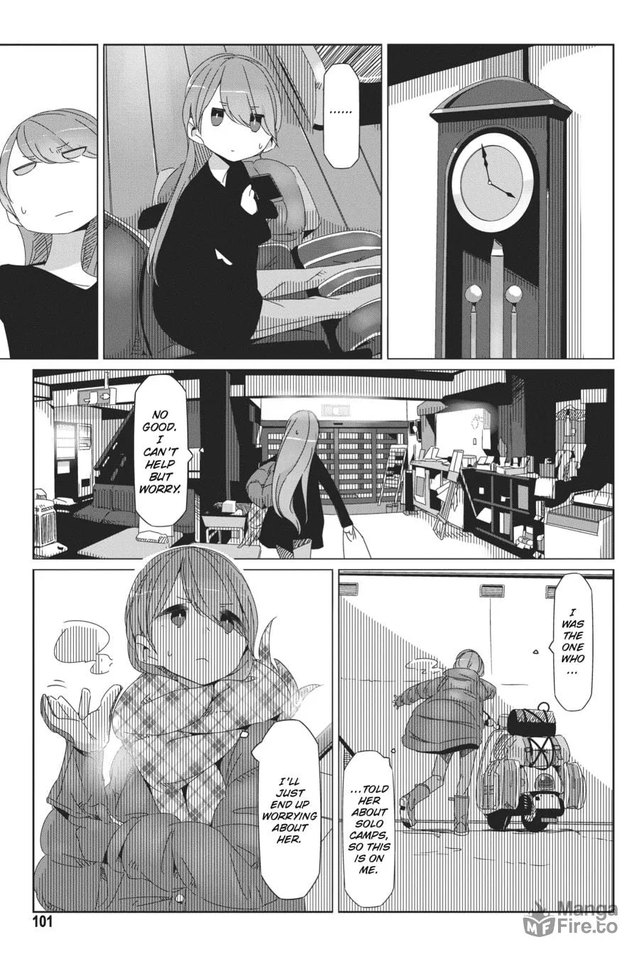 Read Laid-Back Camp chapter 38 image 20 on Lezhin