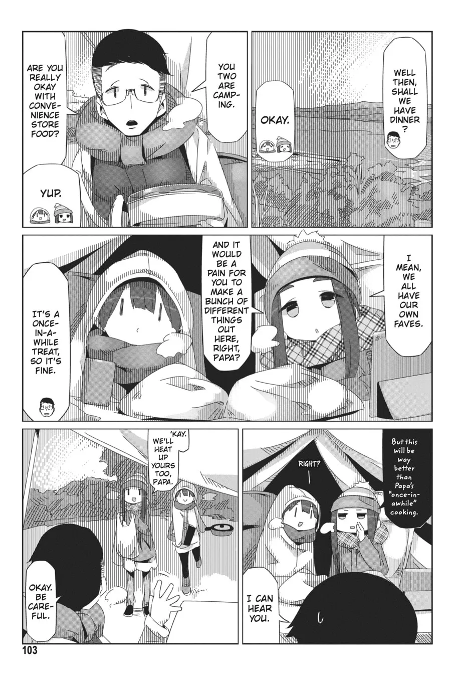 Read Laid-Back Camp chapter 38 image 22 on Lezhin