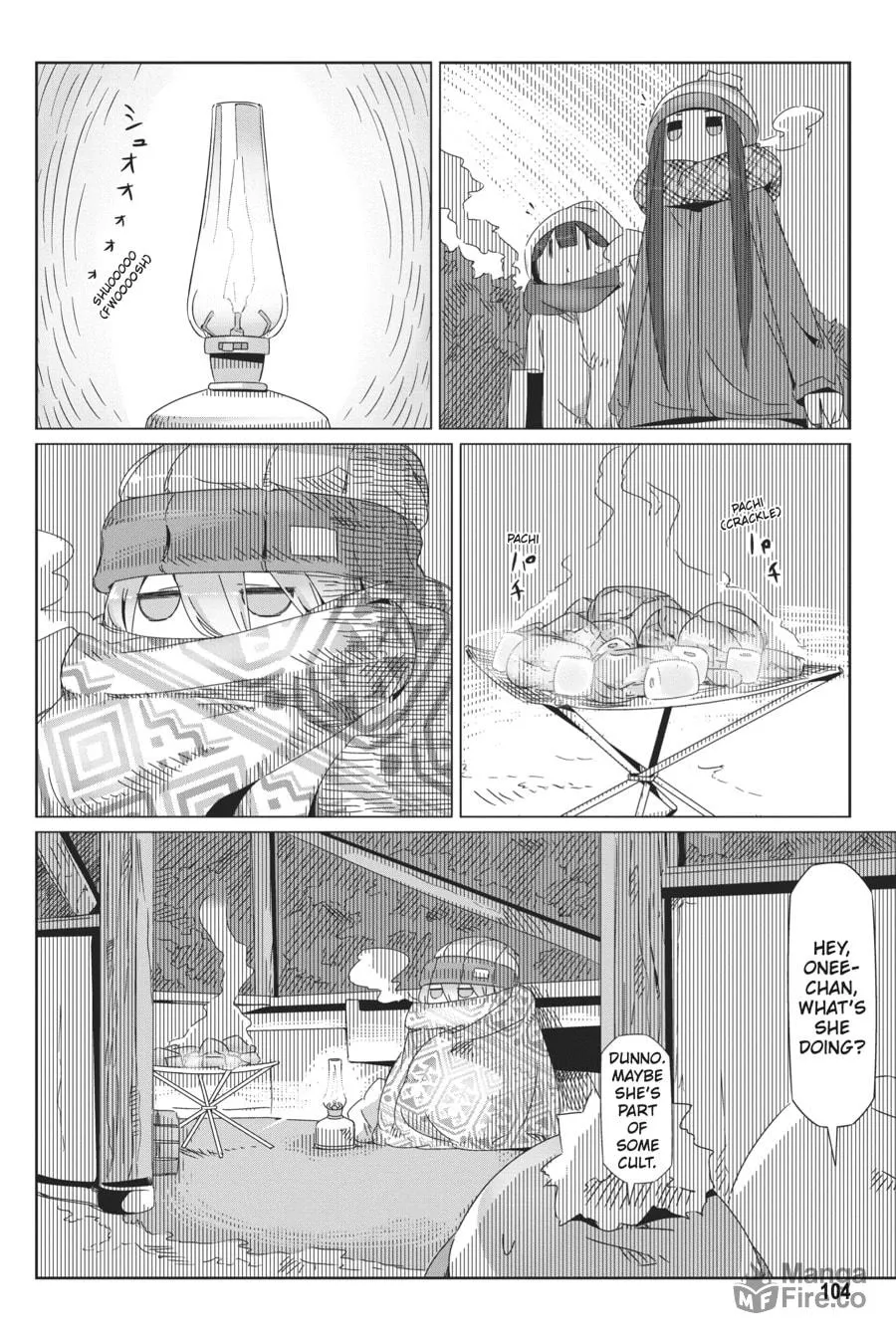 Read Laid-Back Camp chapter 38 image 23 on Lezhin