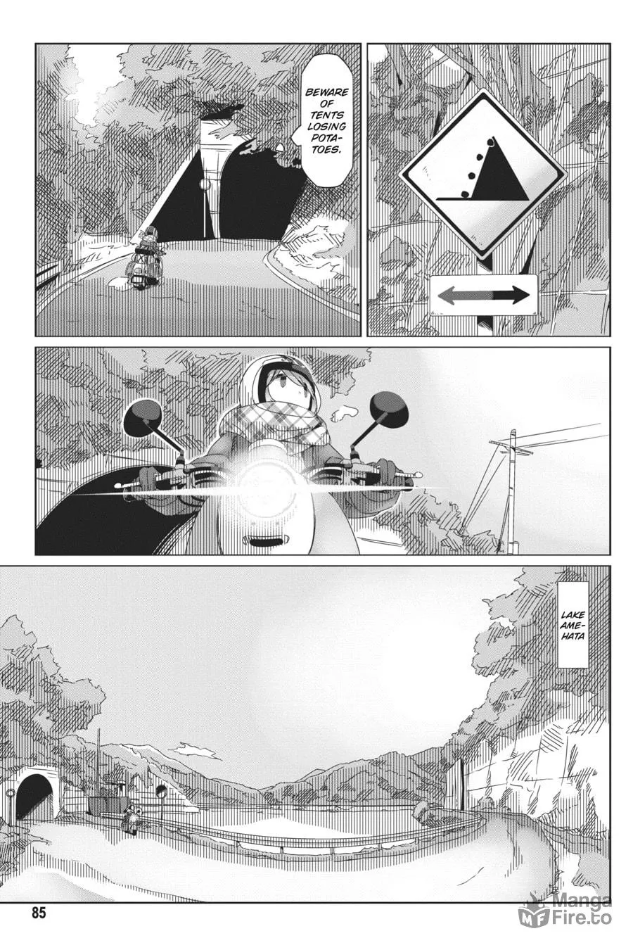 Read Laid-Back Camp chapter 38 image 4 on Lezhin