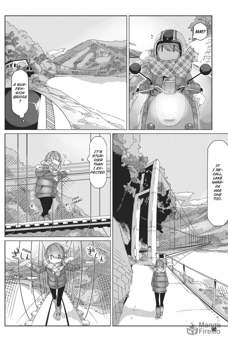 Read Laid-Back Camp chapter 38 image 9 on Lezhin