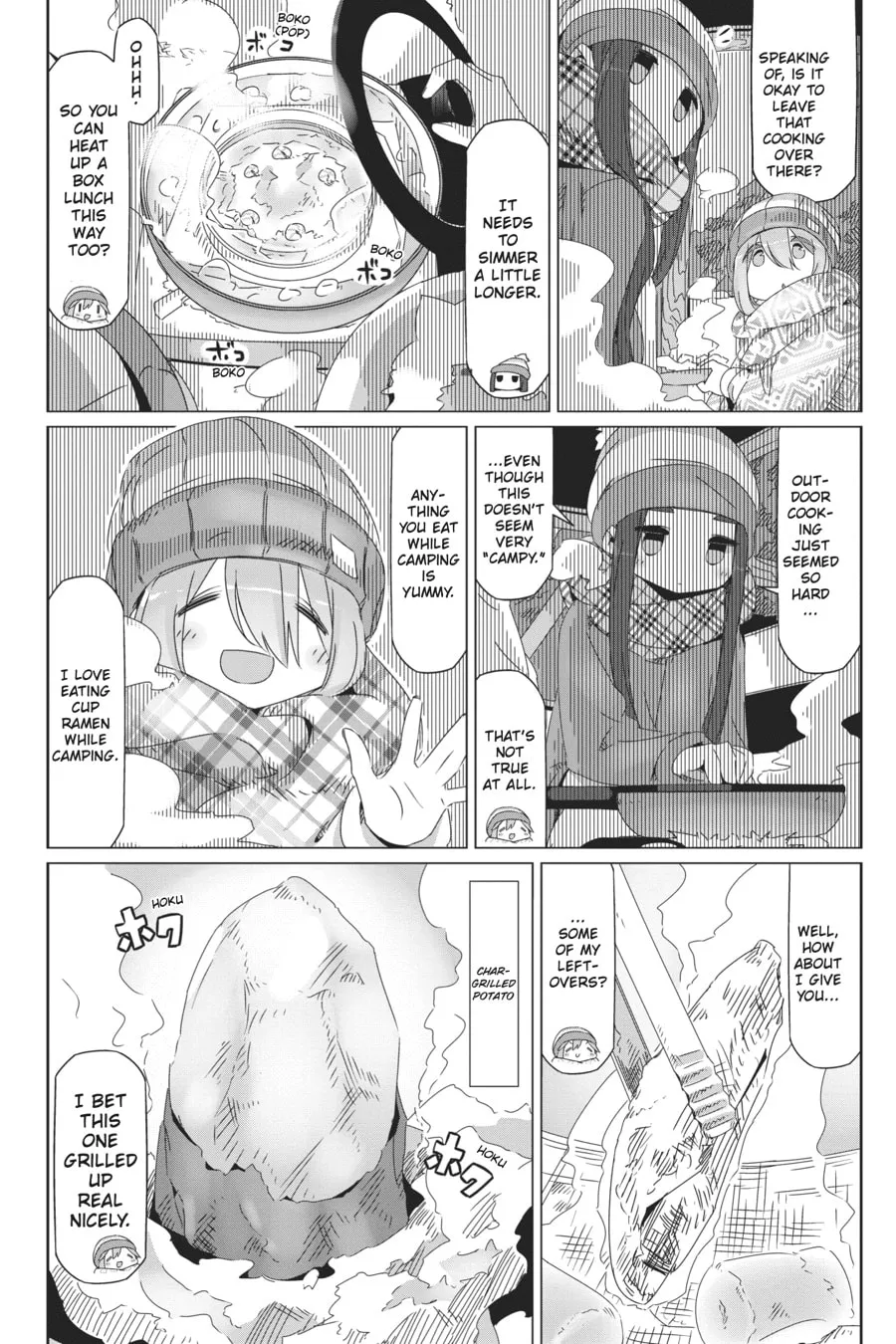 Read Laid-Back Camp chapter 39 image 6 on Lezhin