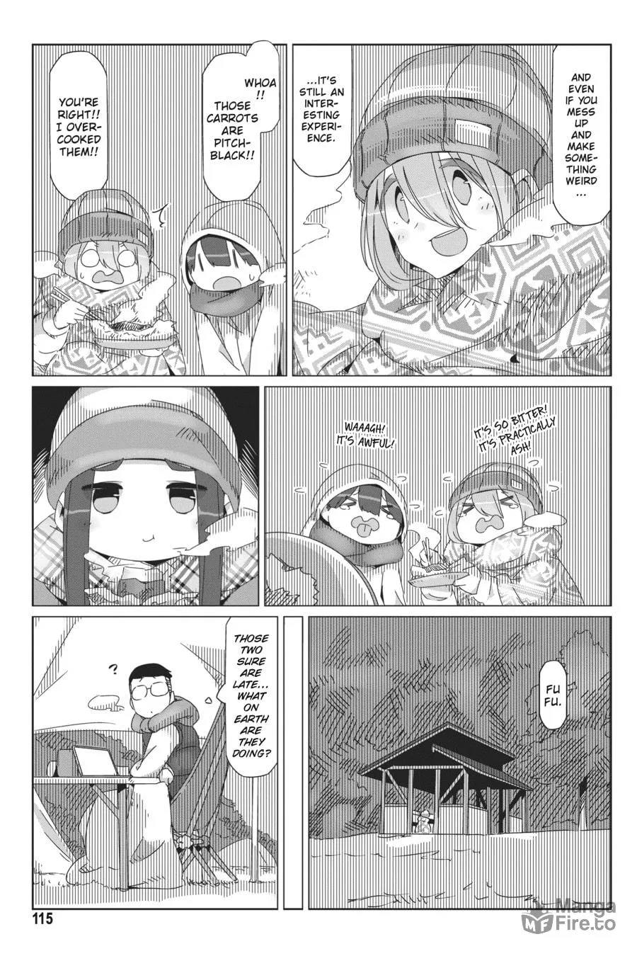 Read Laid-Back Camp chapter 39 image 8 on Lezhin
