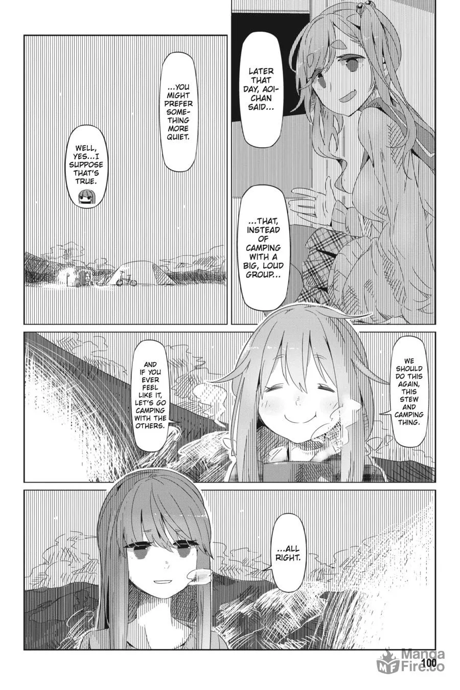 Read Laid-Back Camp chapter 4 image 11 on Lezhin