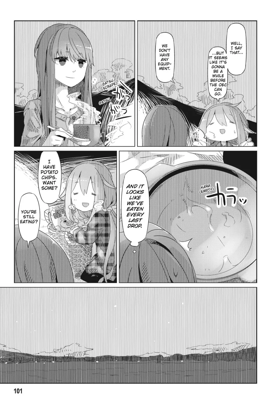 Read Laid-Back Camp chapter 4 image 12 on Lezhin