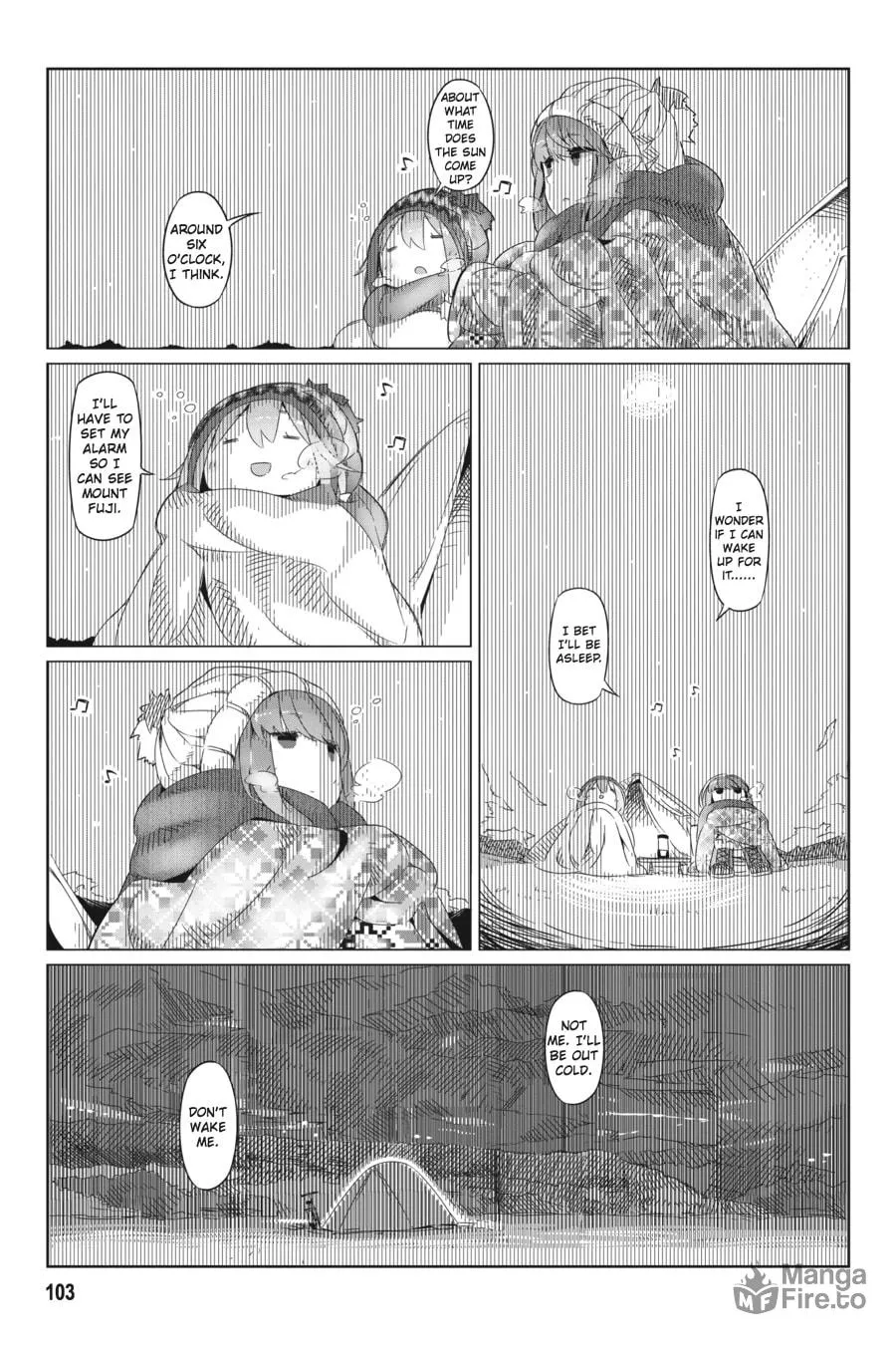 Read Laid-Back Camp chapter 4 image 14 on Lezhin