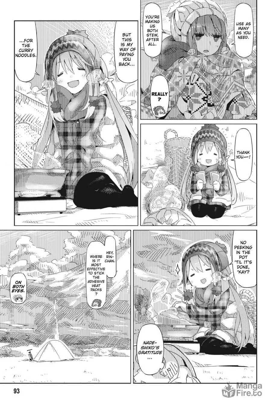Read Laid-Back Camp chapter 4 image 4 on Lezhin