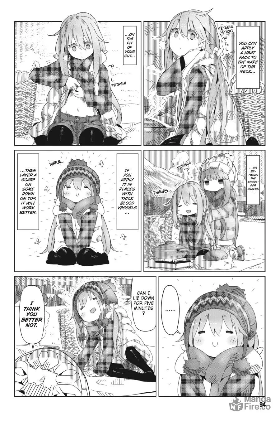 Read Laid-Back Camp chapter 4 image 5 on Lezhin