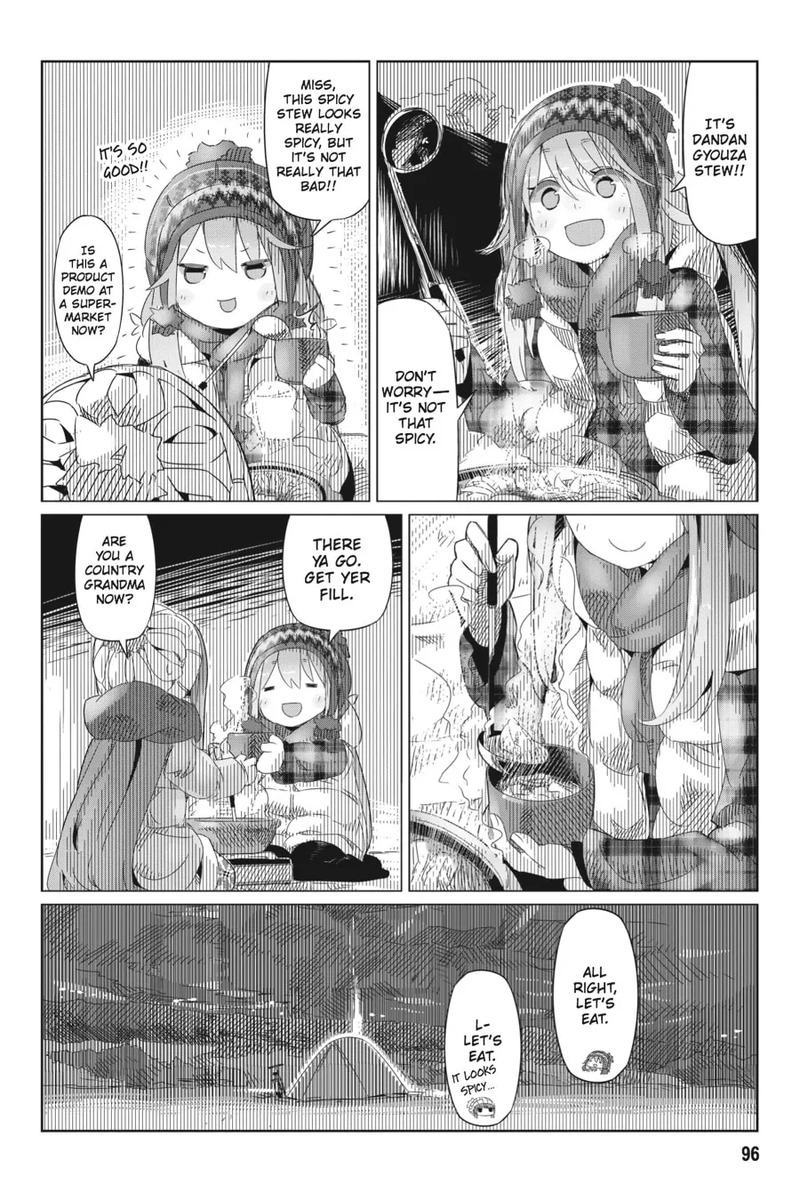 Read Laid-Back Camp chapter 4 image 7 on Lezhin