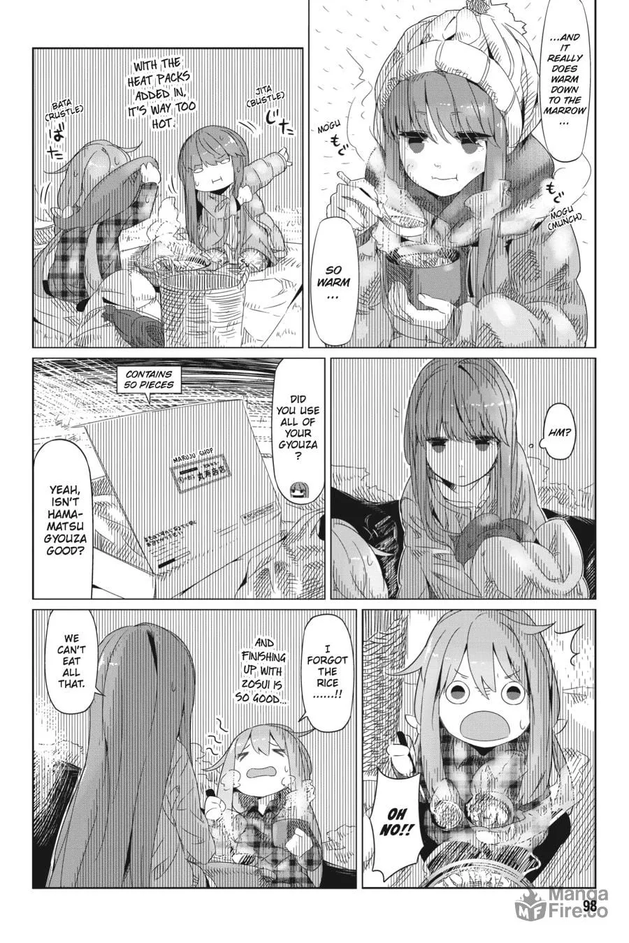 Read Laid-Back Camp chapter 4 image 9 on Lezhin