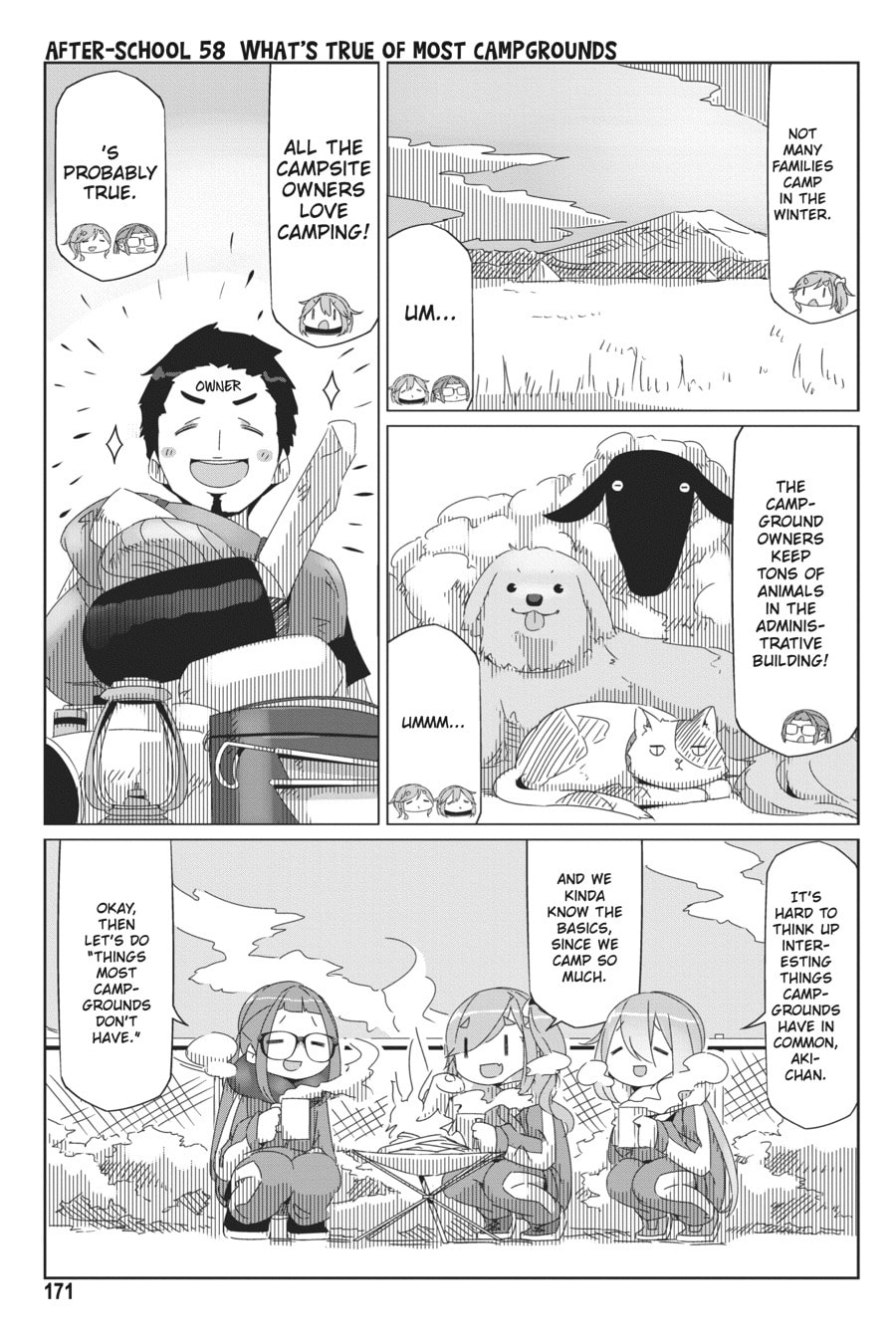 Read Laid-Back Camp chapter 40.1 image 11 on Lezhin