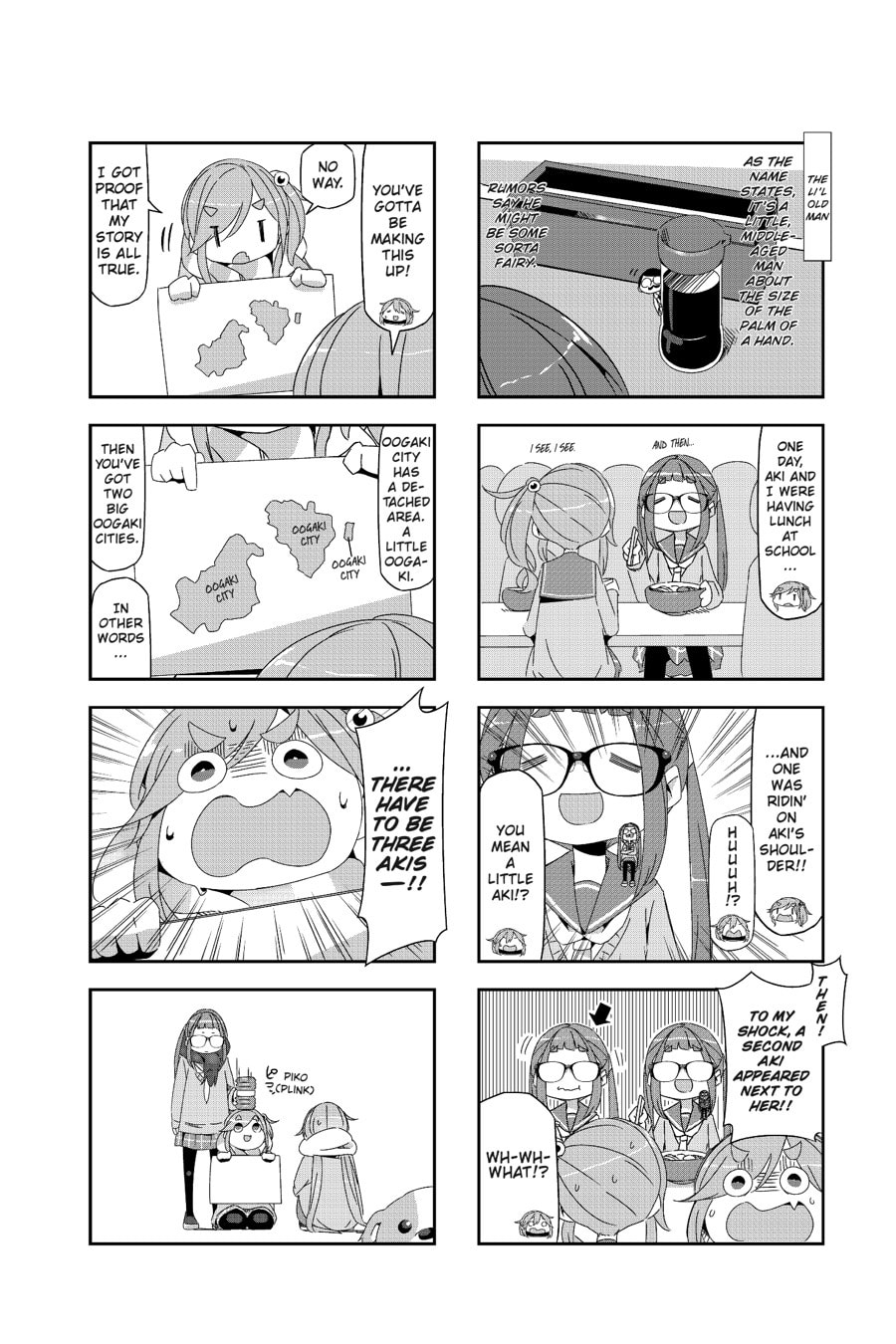 Read Laid-Back Camp chapter 40.1 image 19 on Lezhin