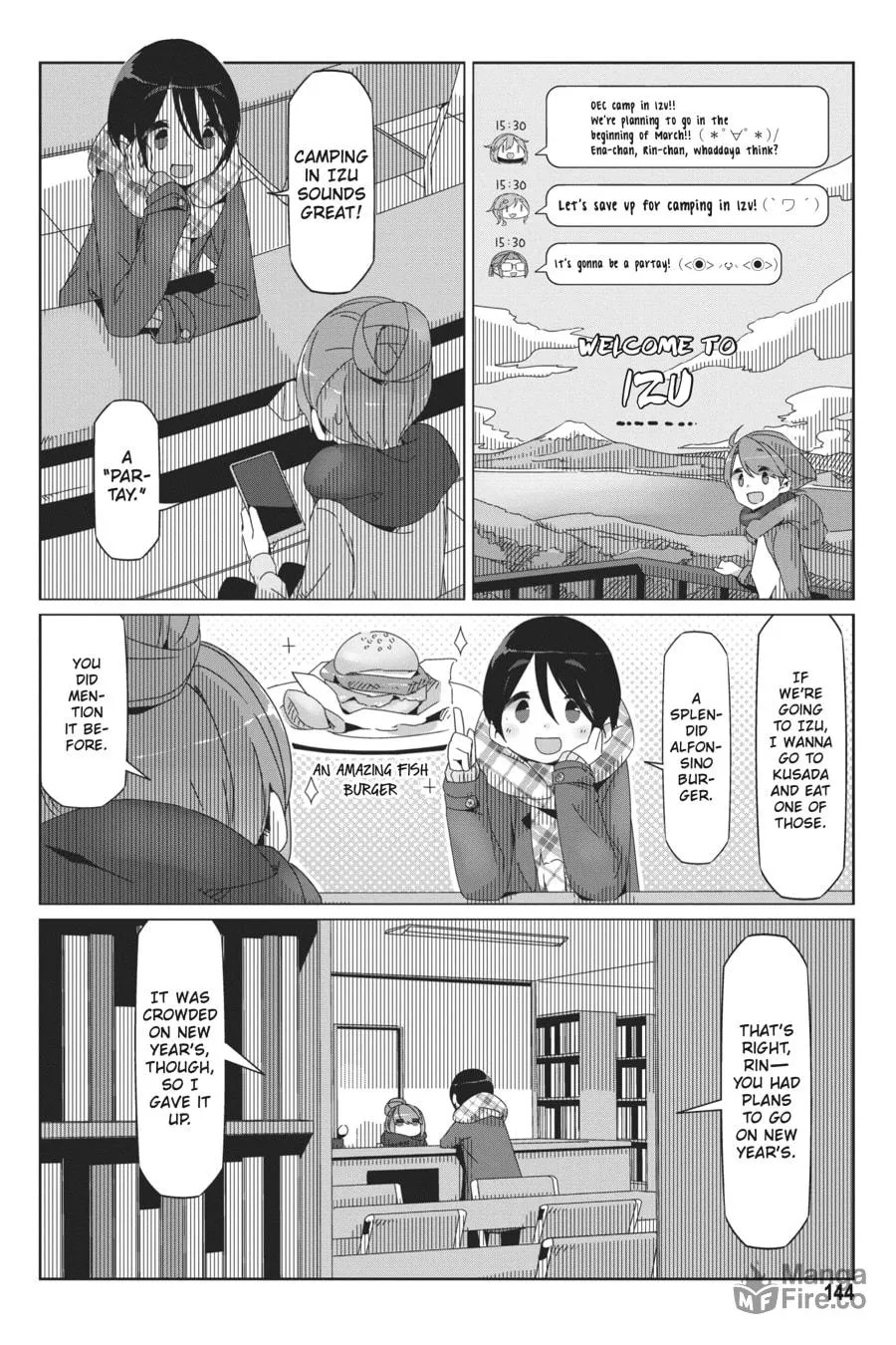 Read Laid-Back Camp chapter 40 image 11 on Lezhin
