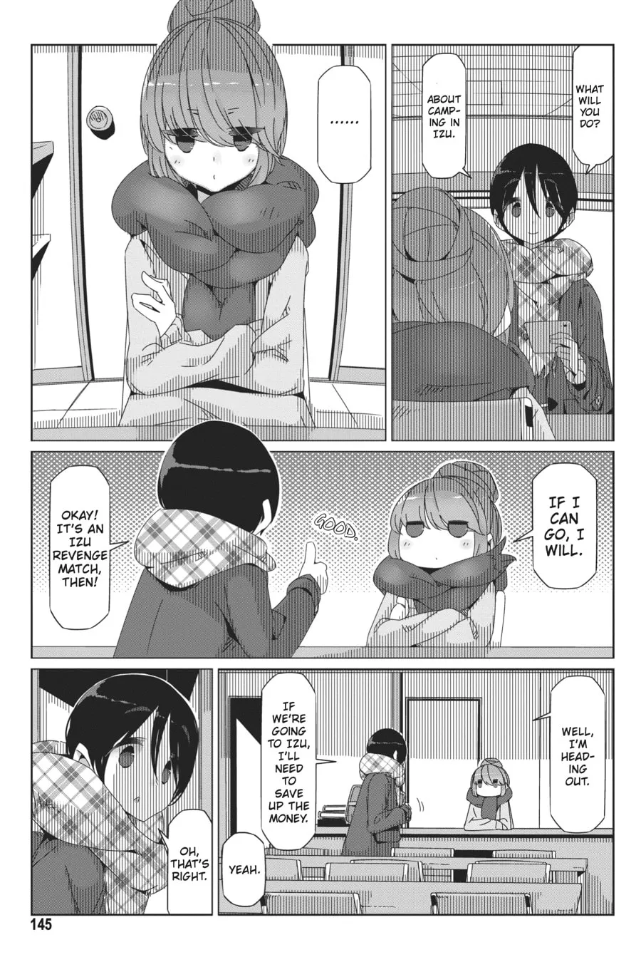 Read Laid-Back Camp chapter 40 image 12 on Lezhin