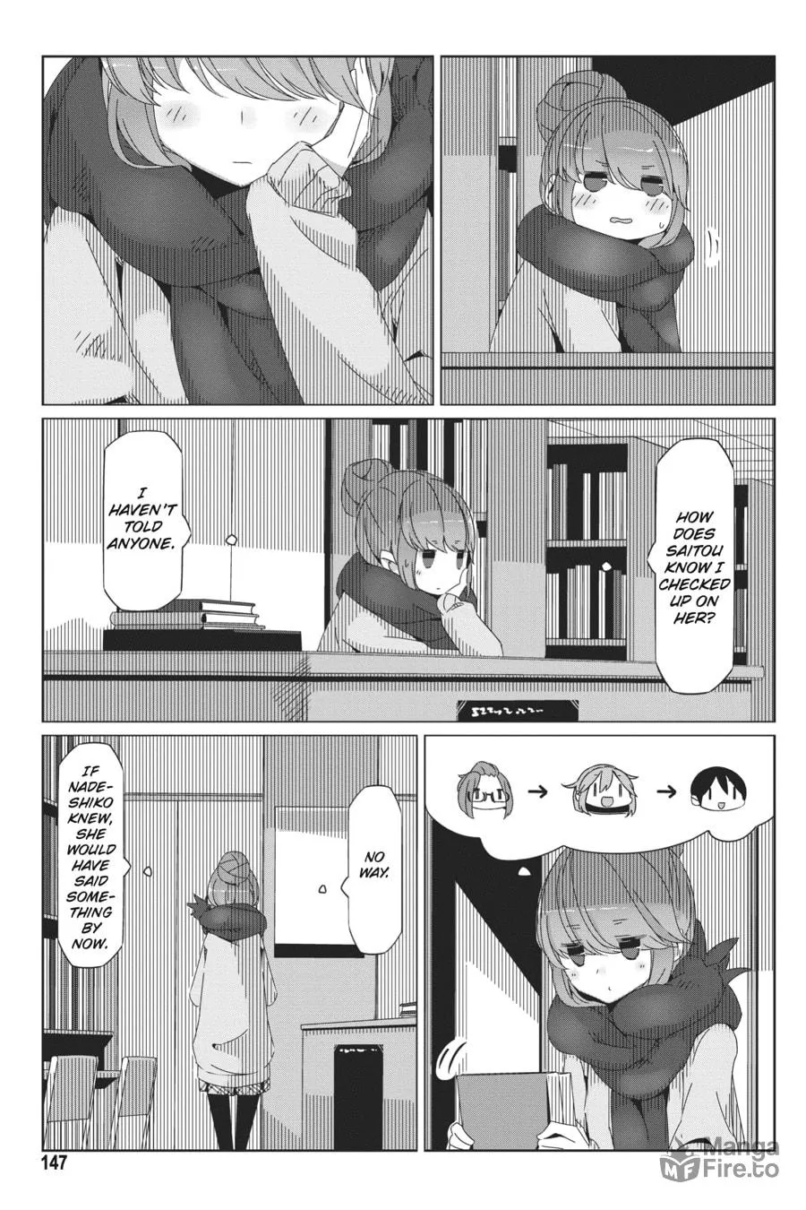 Read Laid-Back Camp chapter 40 image 14 on Lezhin