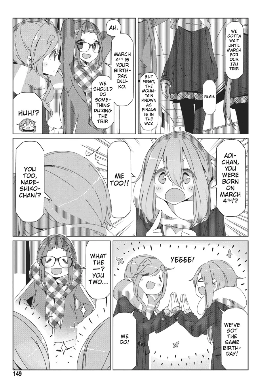 Read Laid-Back Camp chapter 40 image 16 on Lezhin