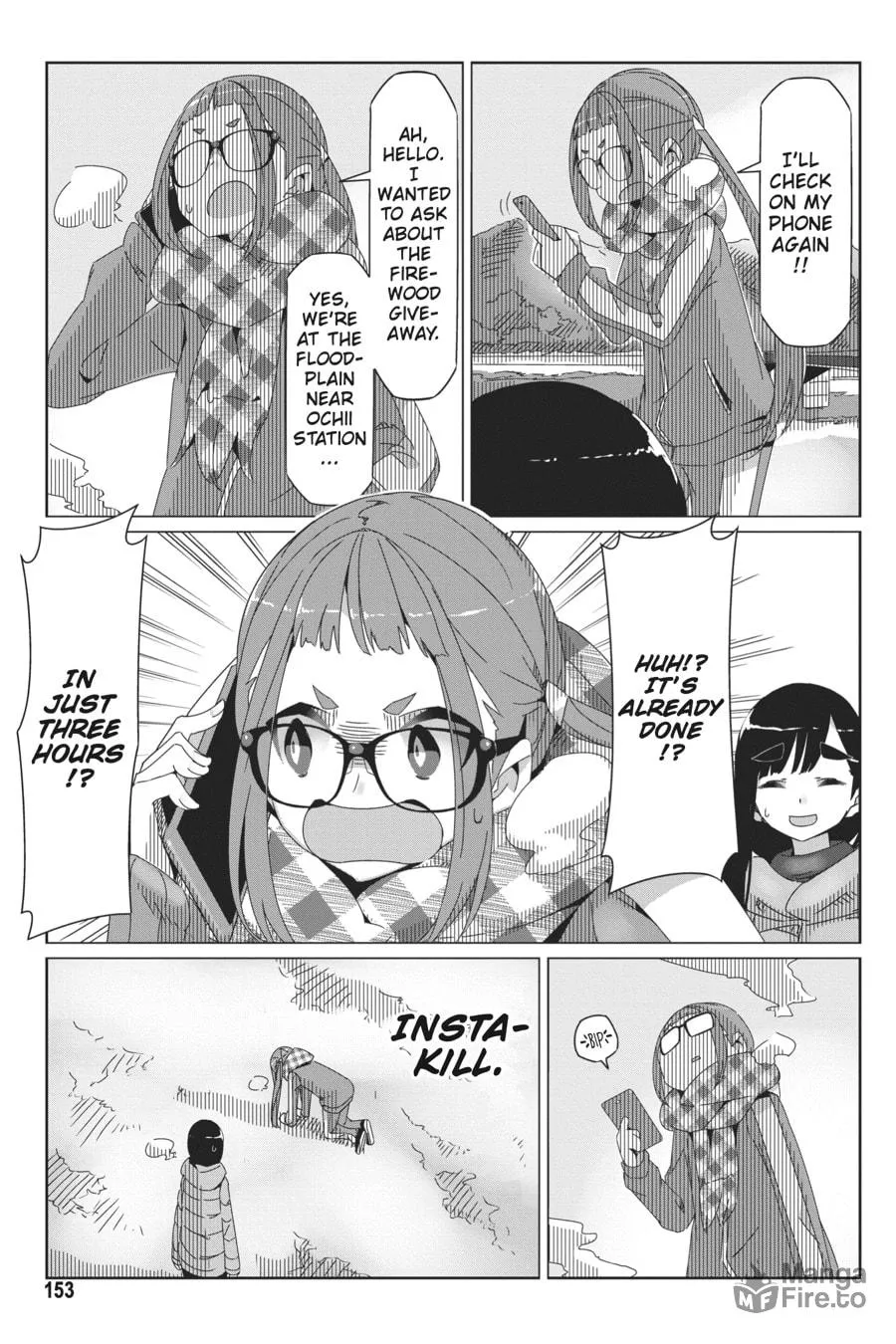 Read Laid-Back Camp chapter 40 image 20 on Lezhin