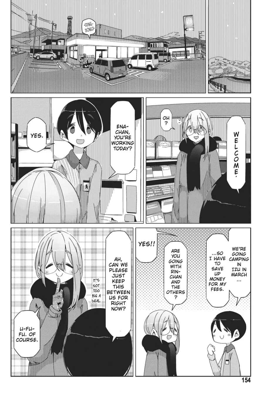 Read Laid-Back Camp chapter 40 image 21 on Lezhin