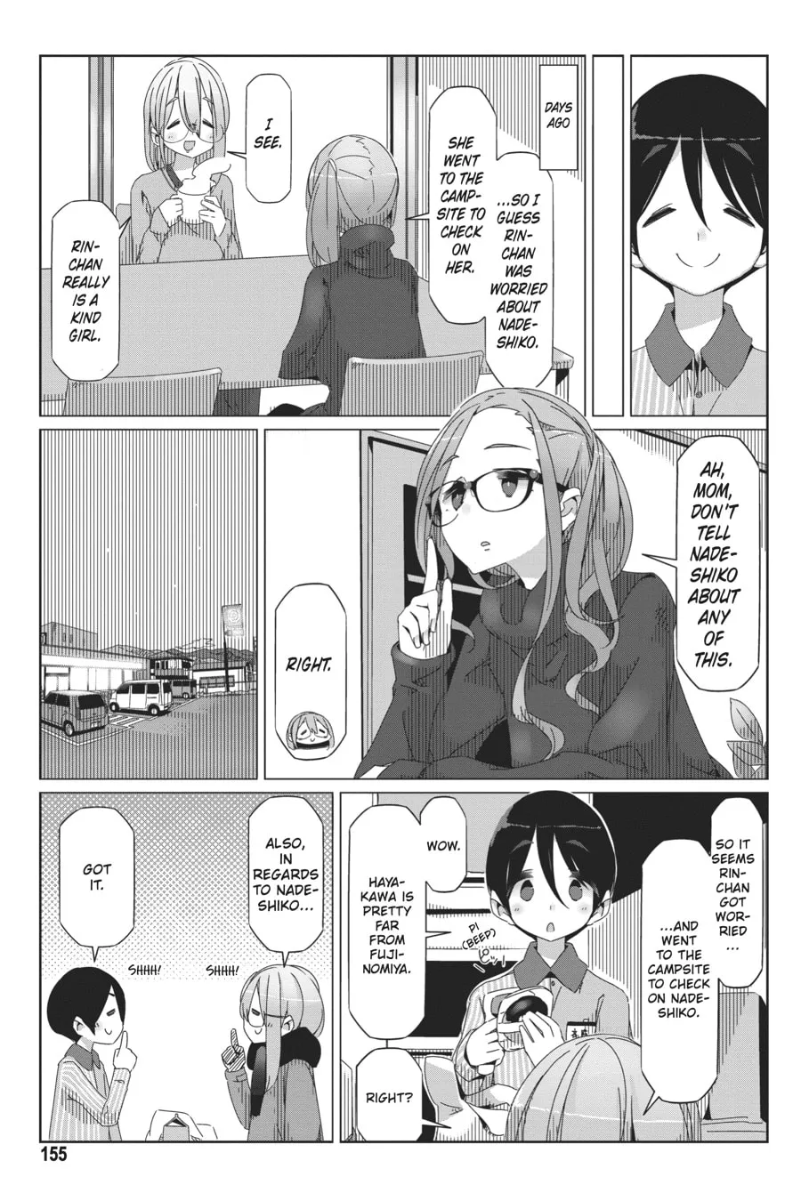 Read Laid-Back Camp chapter 40 image 22 on Lezhin