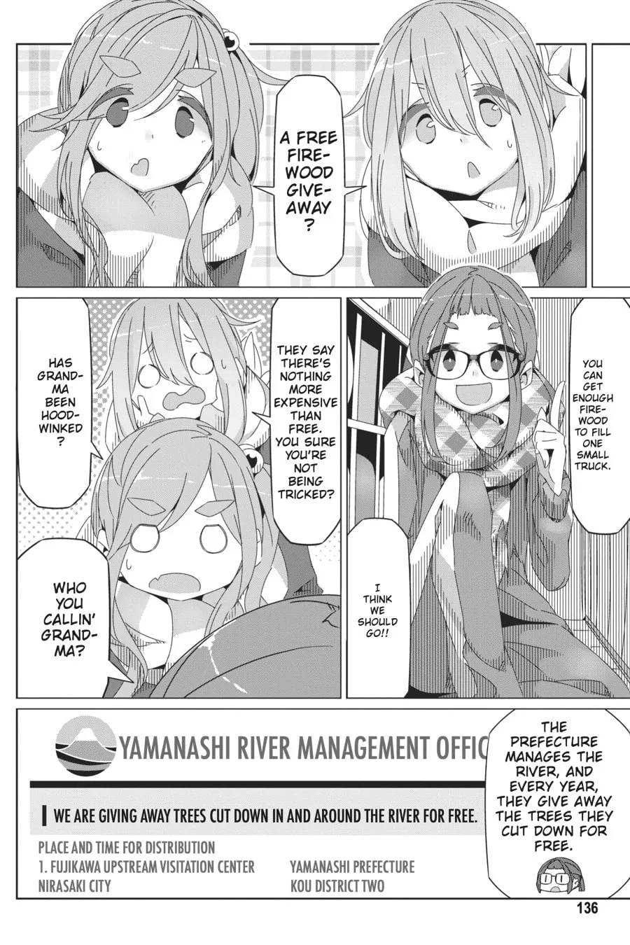 Read Laid-Back Camp chapter 40 image 3 on Lezhin