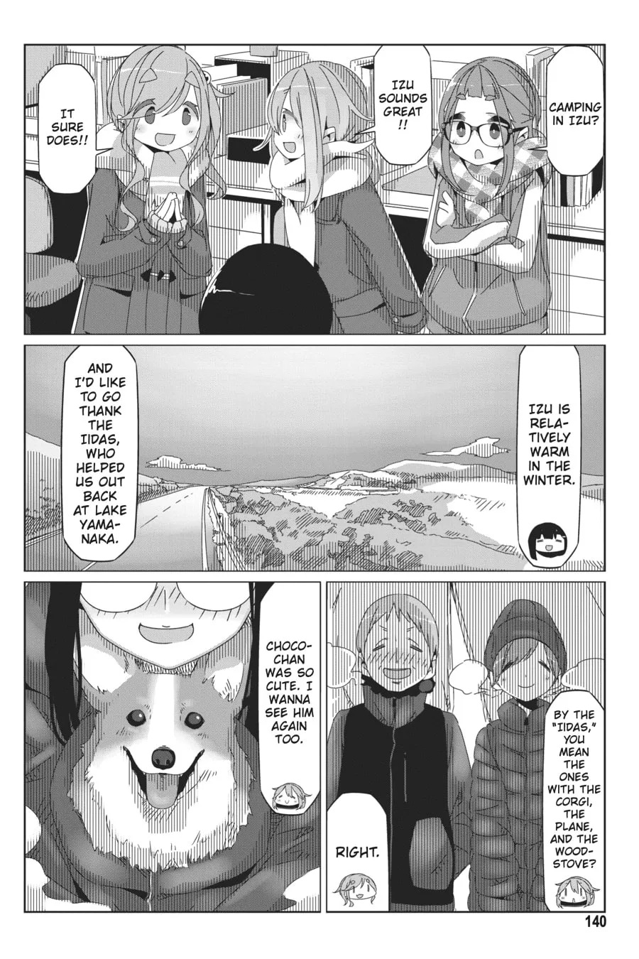 Read Laid-Back Camp chapter 40 image 7 on Lezhin