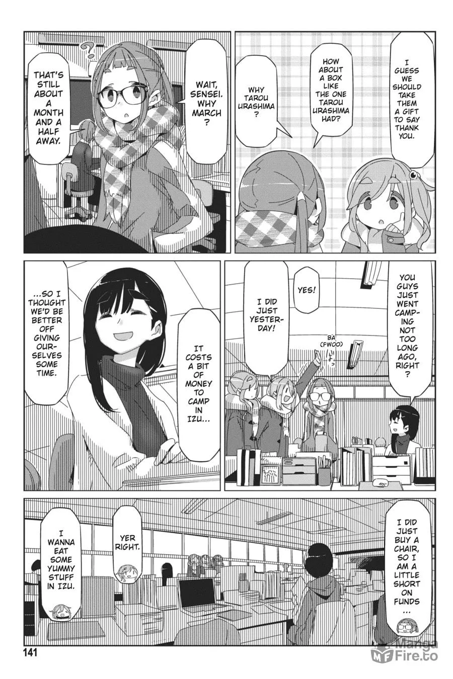 Read Laid-Back Camp chapter 40 image 8 on Lezhin