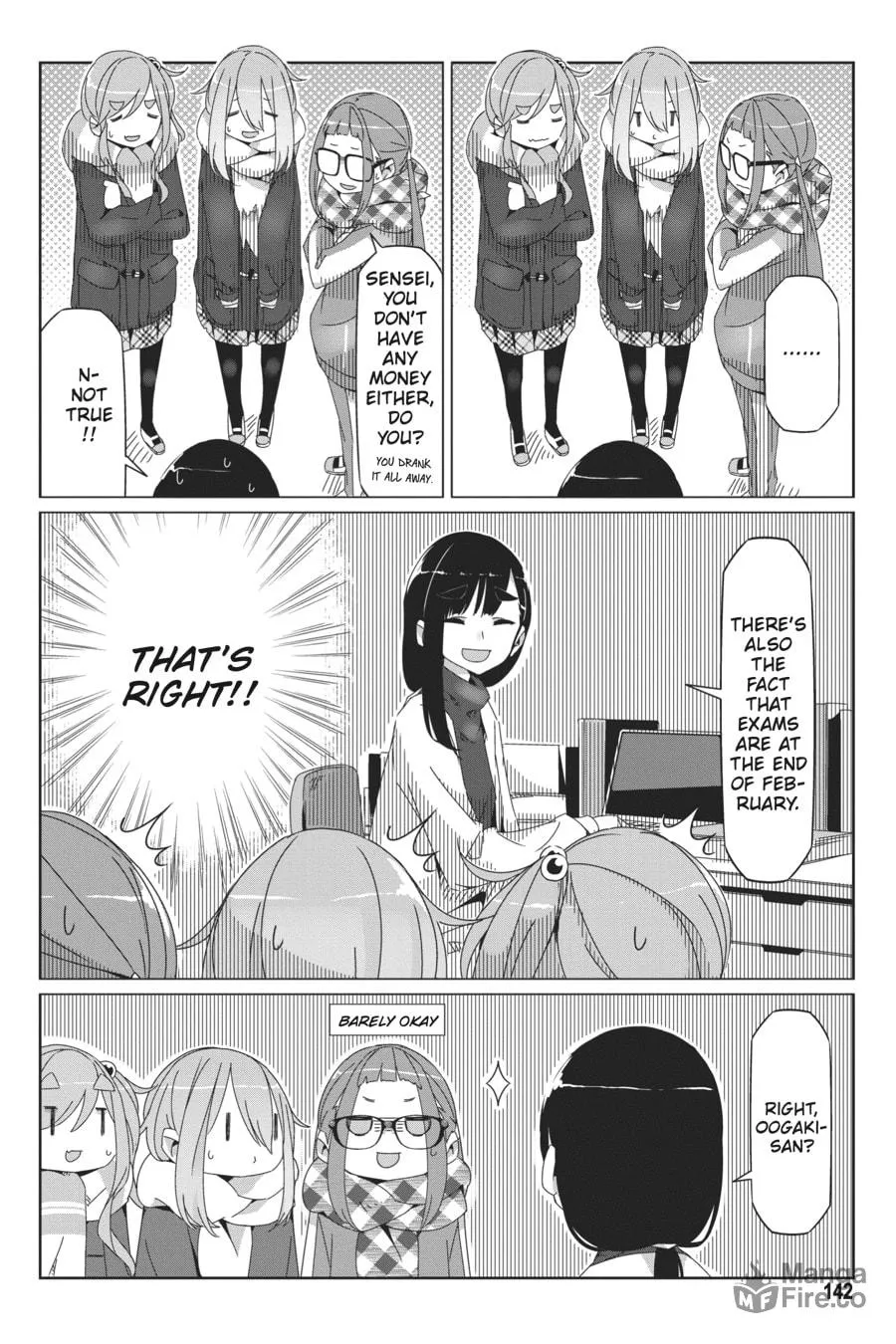 Read Laid-Back Camp chapter 40 image 9 on Lezhin