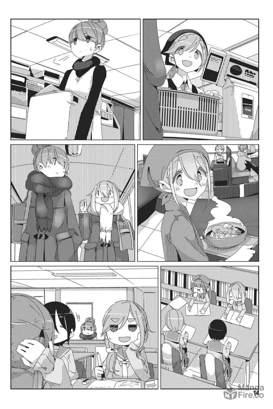 Read Laid-Back Camp chapter 41 image 11 on Lezhin
