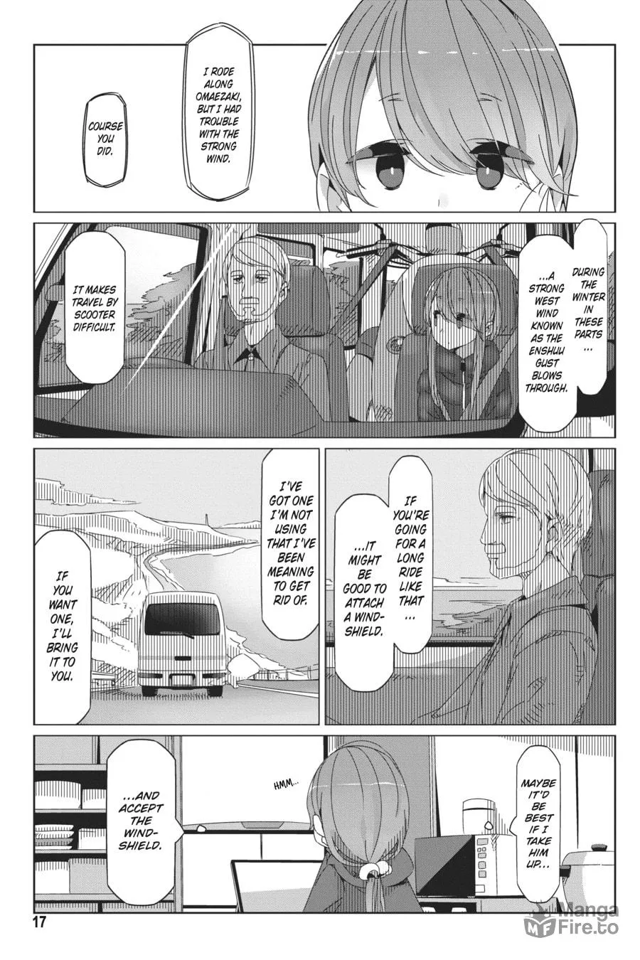 Read Laid-Back Camp chapter 41 image 14 on Lezhin