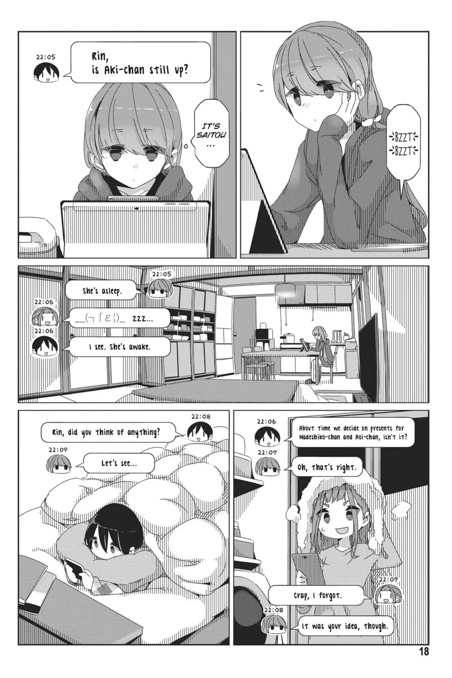 Read Laid-Back Camp chapter 41 image 15 on Lezhin