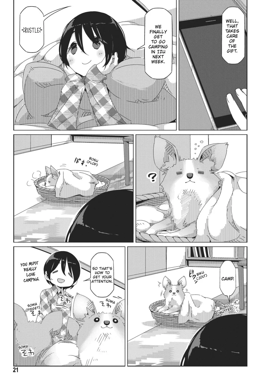 Read Laid-Back Camp chapter 41 image 18 on Lezhin