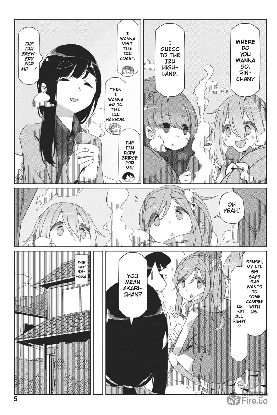 Read Laid-Back Camp chapter 41 image 2 on Lezhin