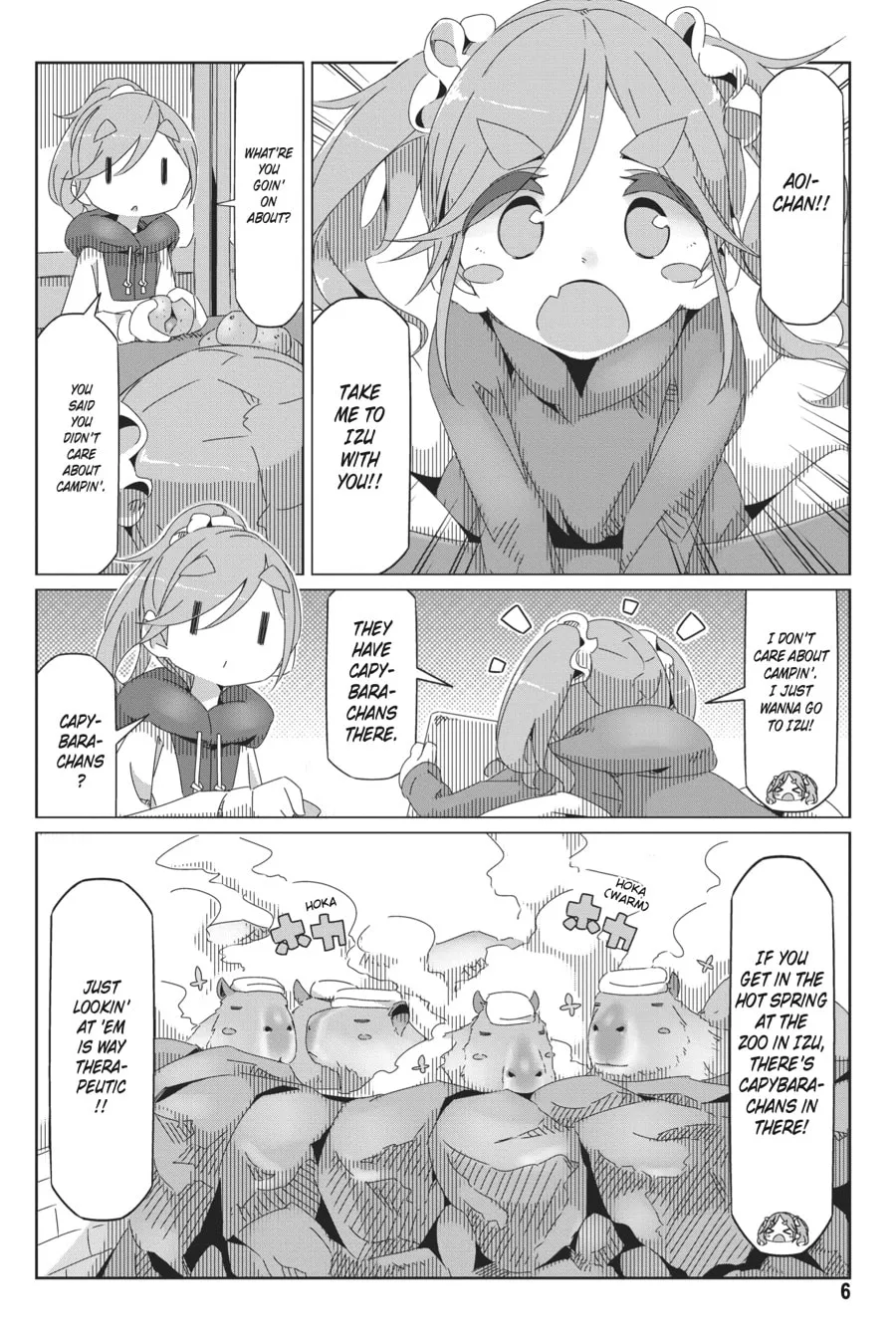 Read Laid-Back Camp chapter 41 image 3 on Lezhin