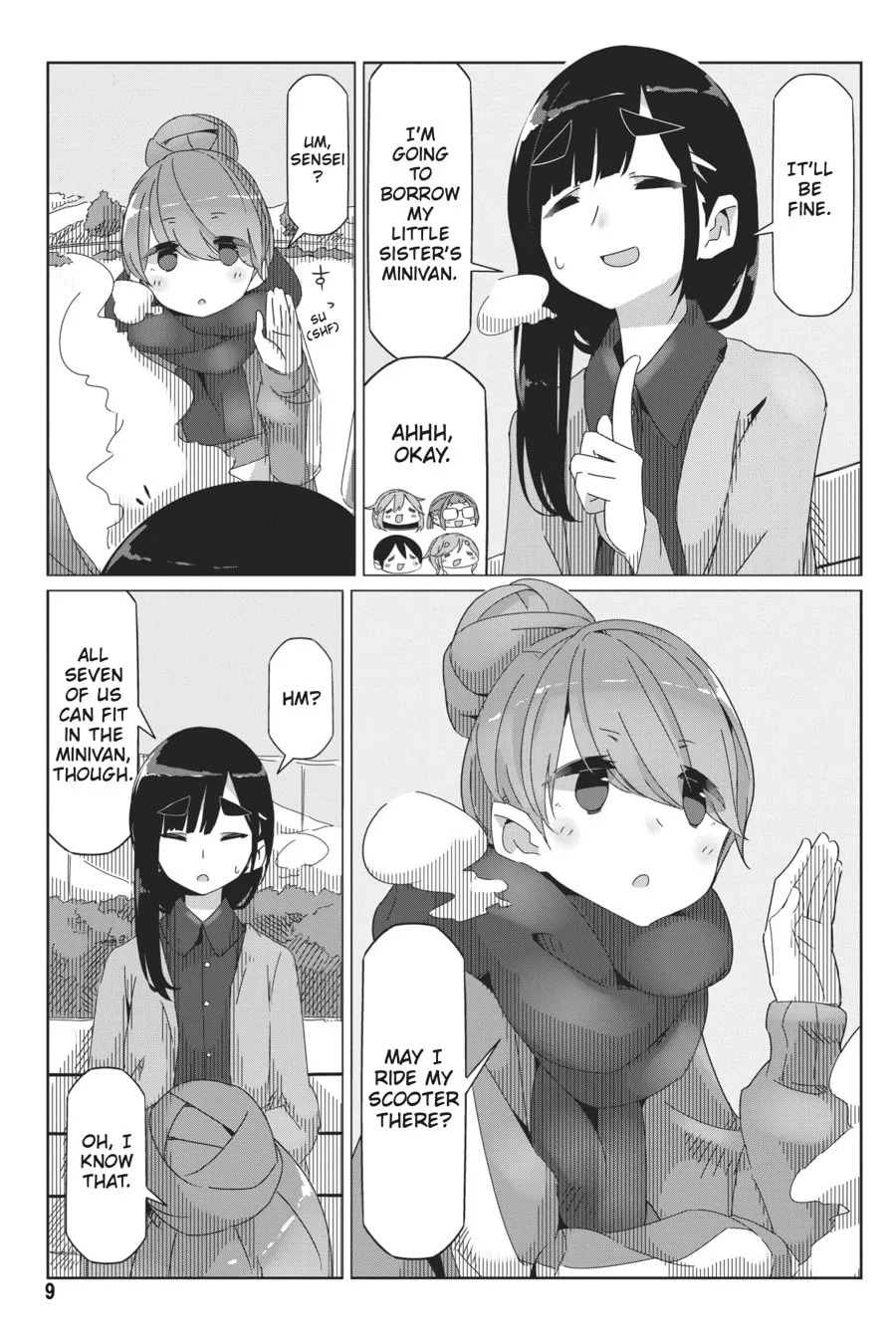 Read Laid-Back Camp chapter 41 image 6 on Lezhin