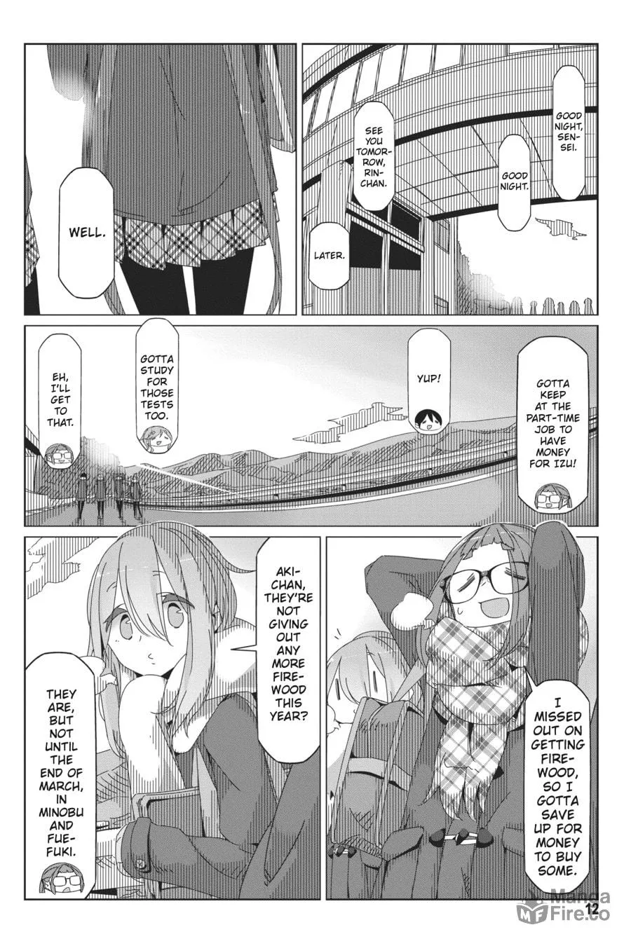 Read Laid-Back Camp chapter 41 image 9 on Lezhin