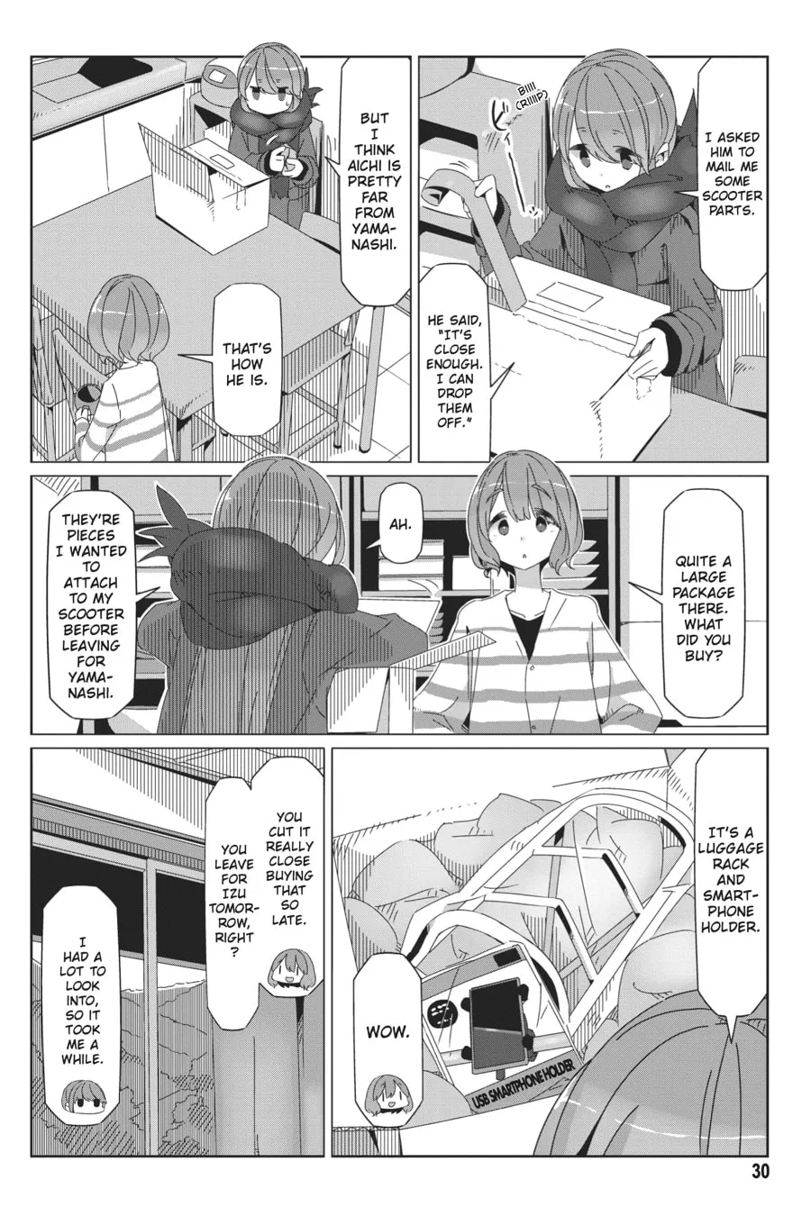 Read Laid-Back Camp chapter 42 image 1 on Lezhin