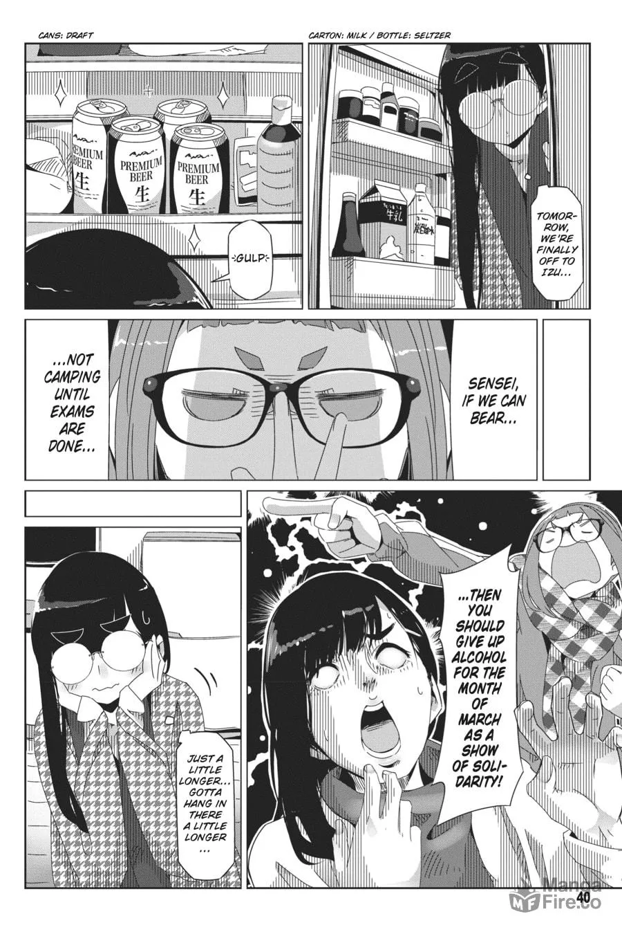 Read Laid-Back Camp chapter 42 image 11 on Lezhin