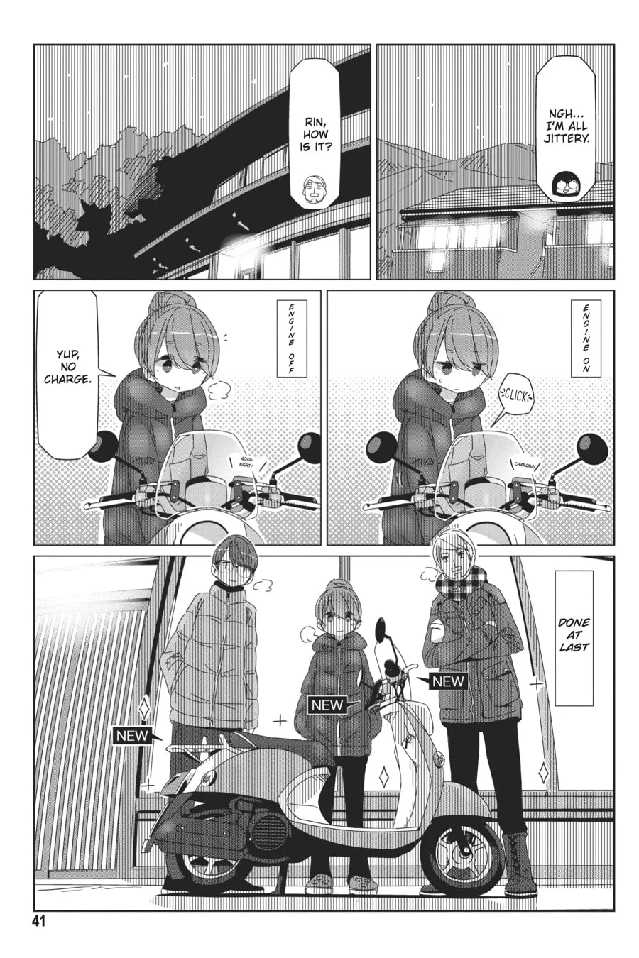 Read Laid-Back Camp chapter 42 image 12 on Lezhin