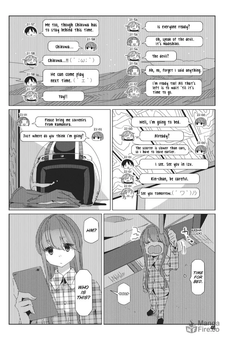 Read Laid-Back Camp chapter 42 image 17 on Lezhin