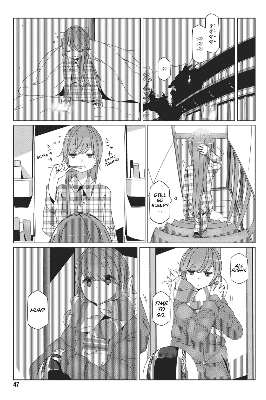 Read Laid-Back Camp chapter 42 image 18 on Lezhin