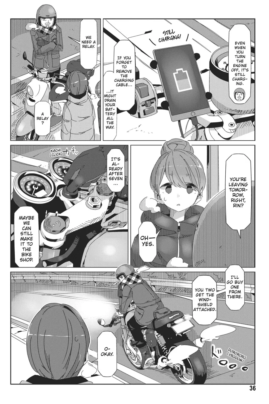 Read Laid-Back Camp chapter 42 image 7 on Lezhin