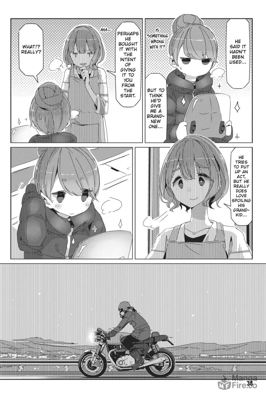 Read Laid-Back Camp chapter 42 image 9 on Lezhin