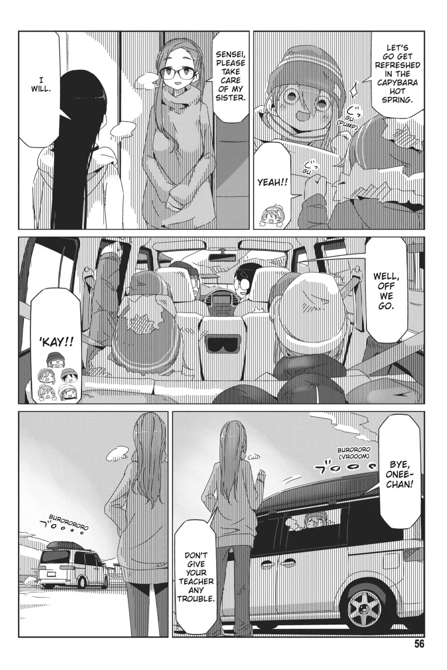 Read Laid-Back Camp chapter 43 image 1 on Lezhin