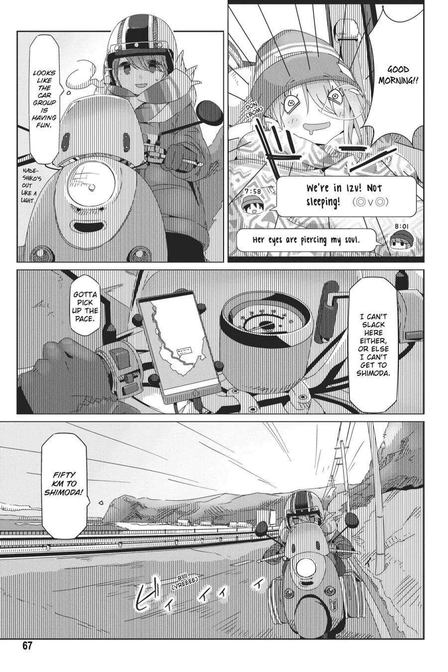 Read Laid-Back Camp chapter 43 image 12 on Lezhin