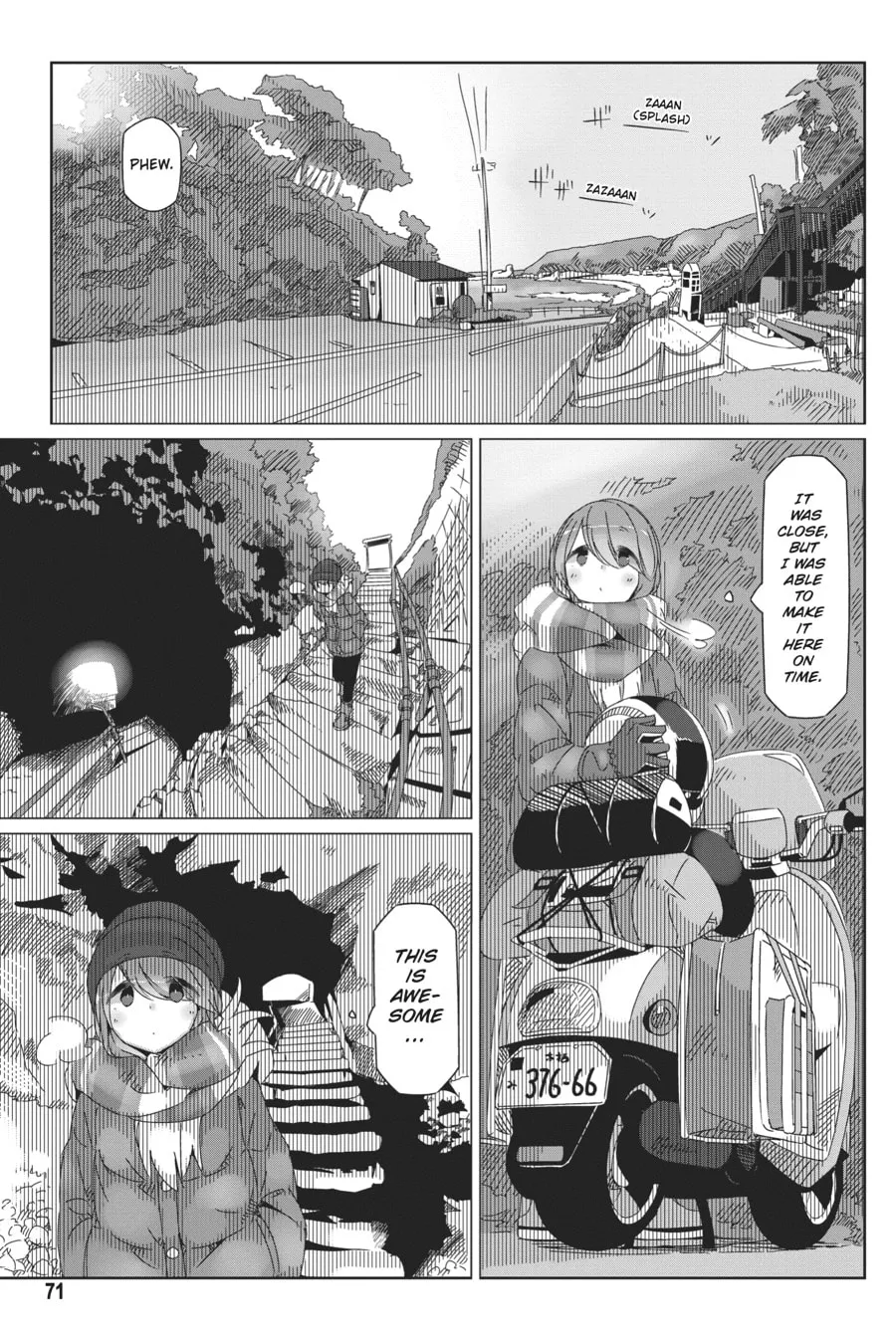 Read Laid-Back Camp chapter 43 image 16 on Lezhin