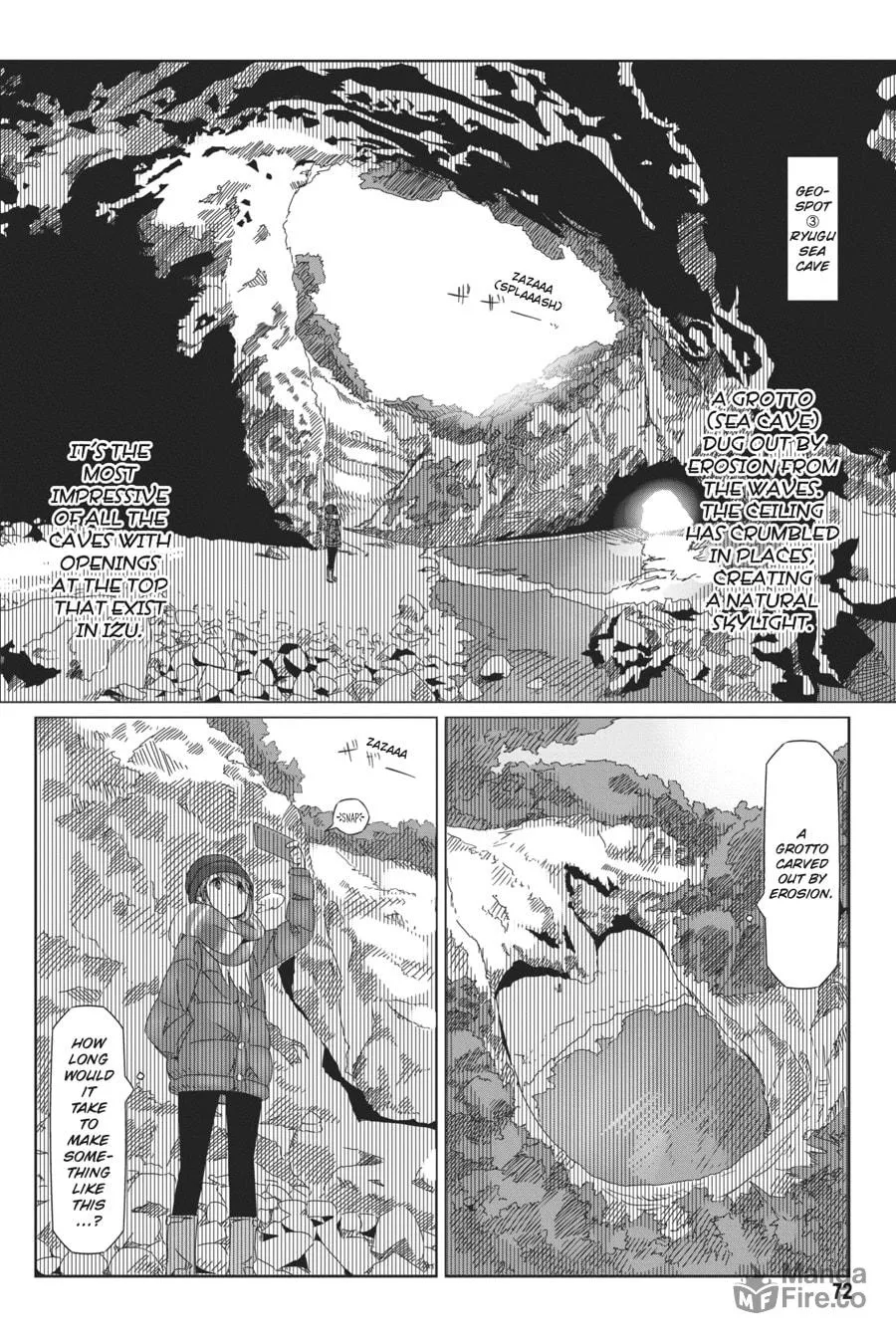 Read Laid-Back Camp chapter 43 image 17 on Lezhin