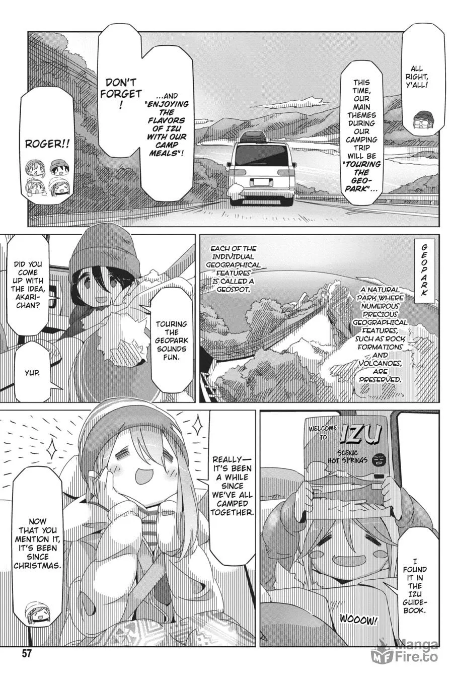 Read Laid-Back Camp chapter 43 image 2 on Lezhin