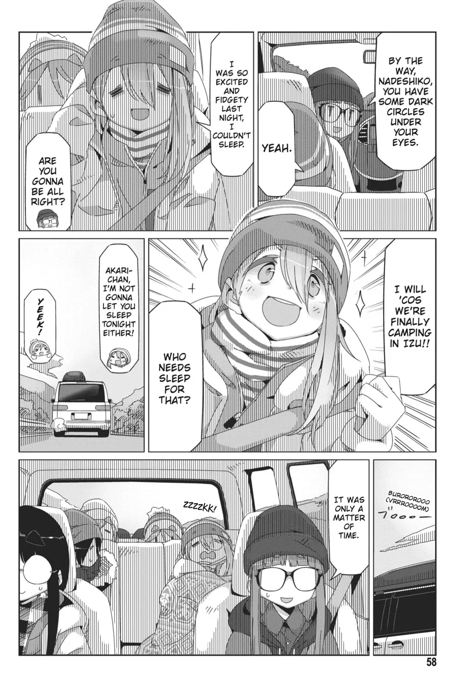 Read Laid-Back Camp chapter 43 image 3 on Lezhin