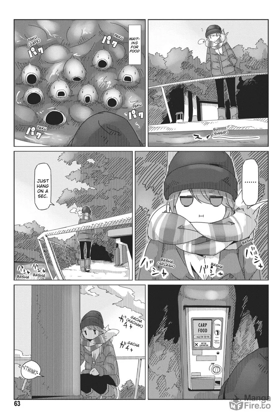 Read Laid-Back Camp chapter 43 image 8 on Lezhin